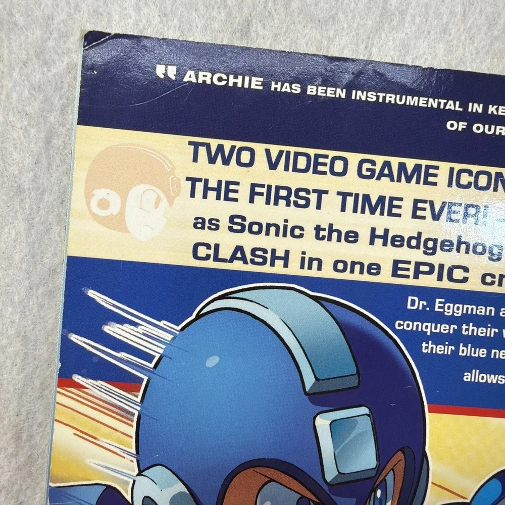 Sonic The Hedgehog / Mega Man: Worlds Collide TPB Volume 1 AND 2   Archie Comics